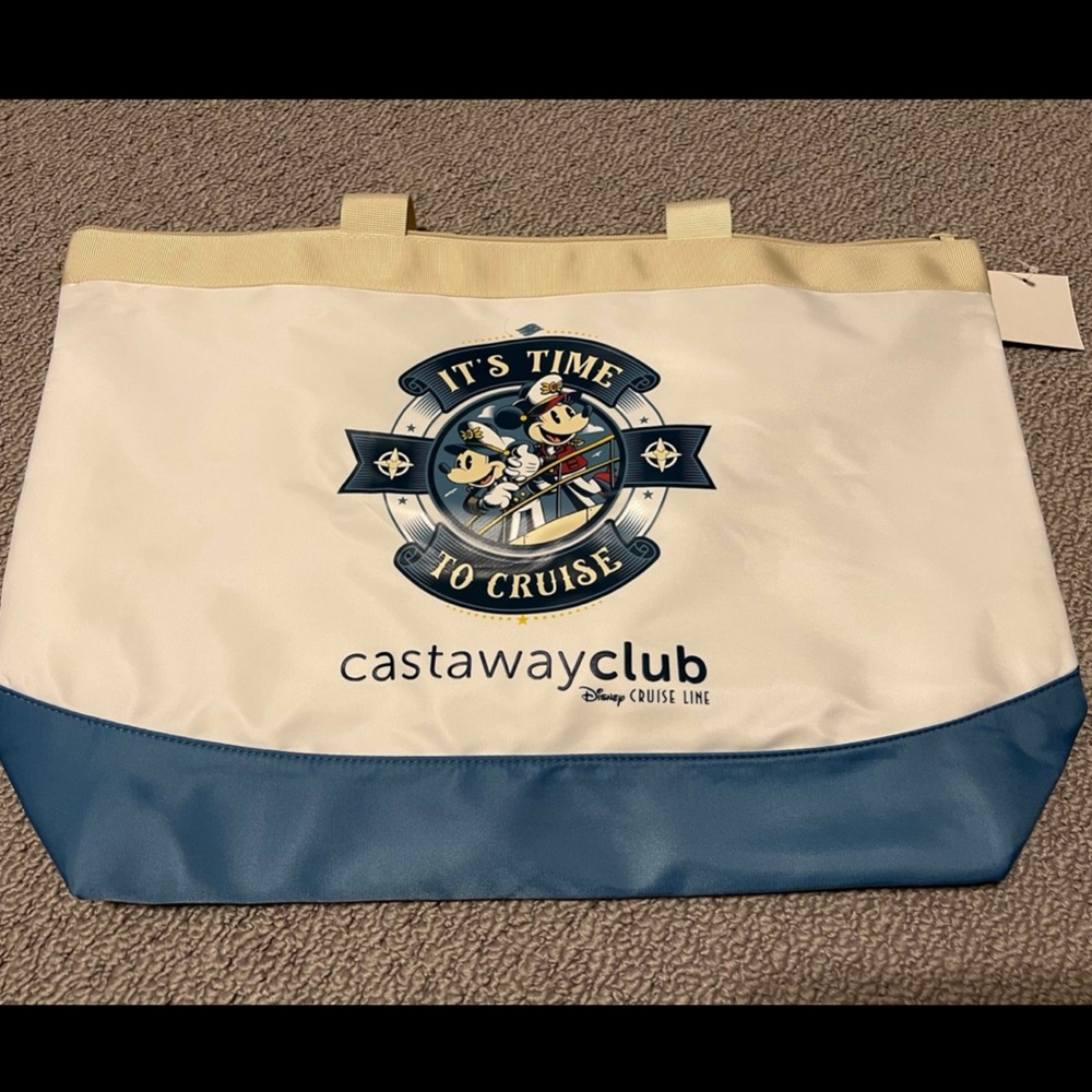 Silver anniversary Disney cruise line bag